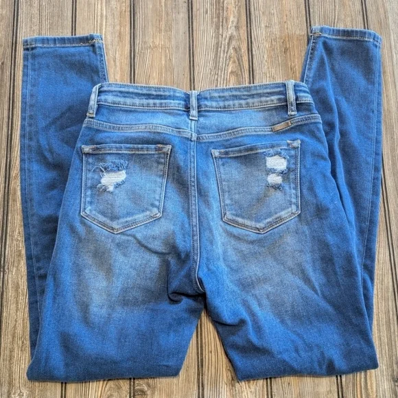 KanCan size 28 skinny jeans distressed - Picture 12 of 13